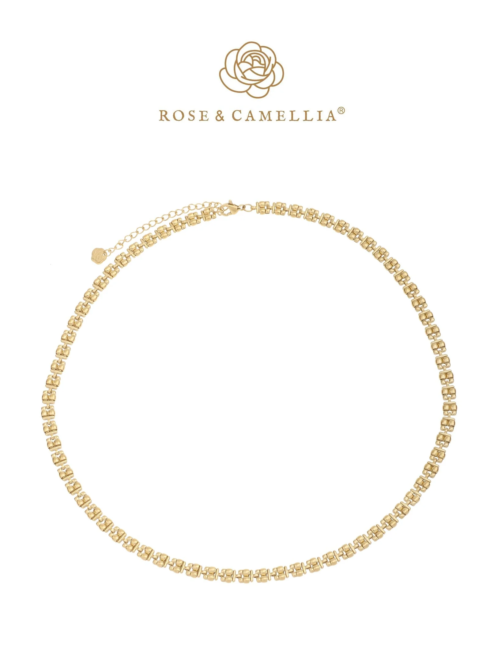 Rose en Camellia Ketting - Palermo