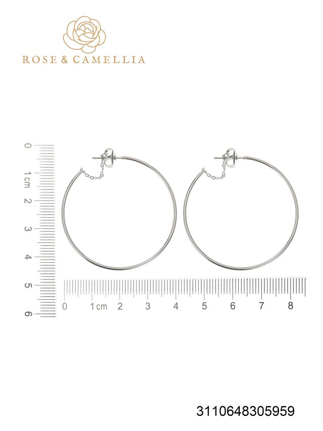rose en camellia oorbel - 3110648305959