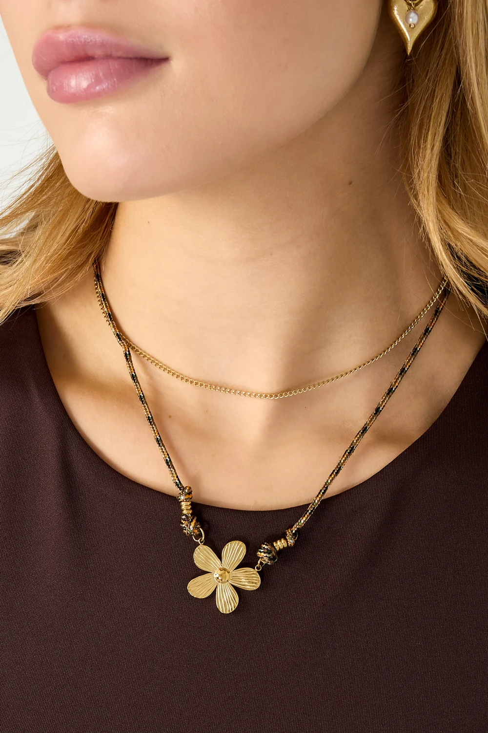 Ketting Oviedo - Bruin - Afbeelding 3