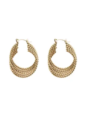 rose en camellia oorbel - 3900043910007