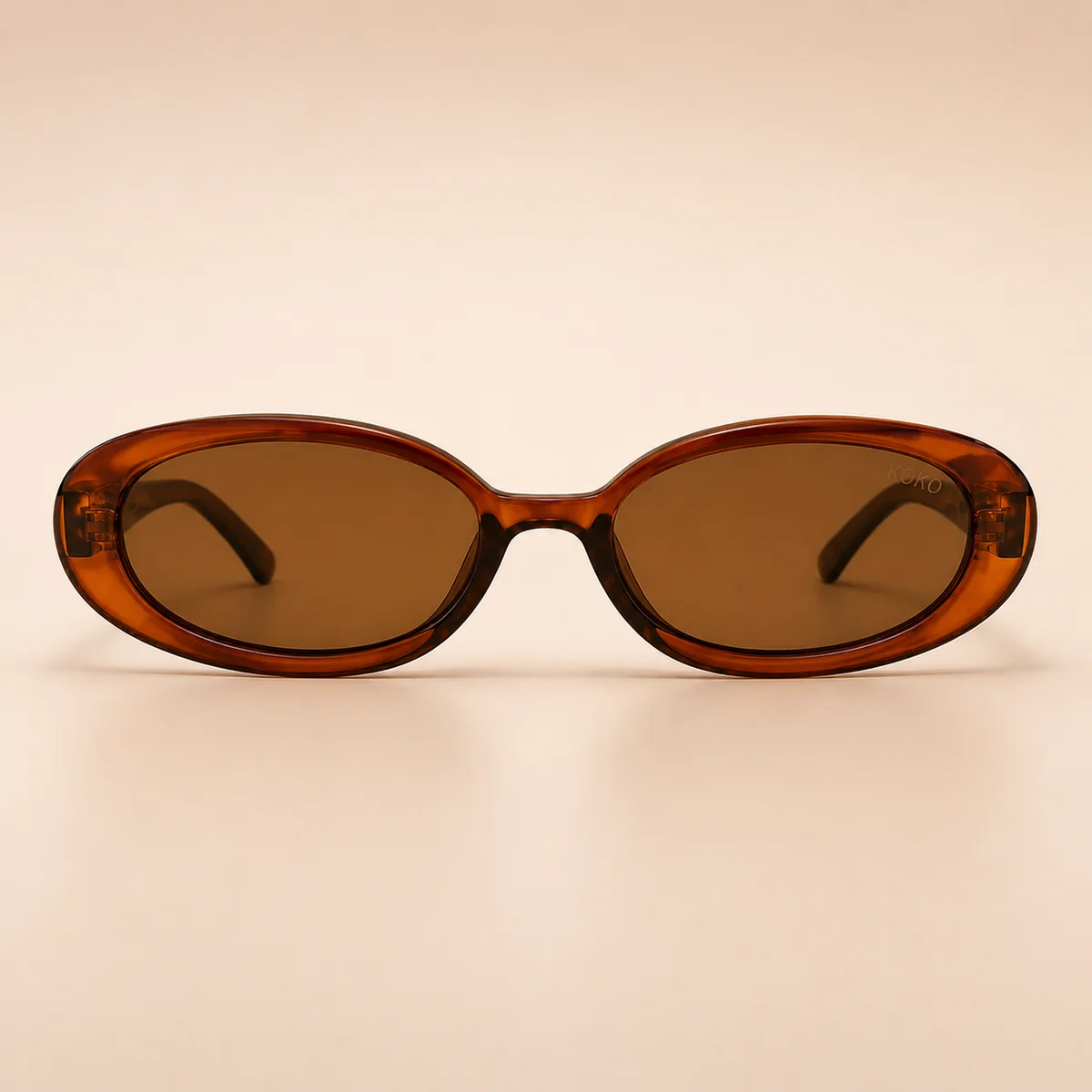 Koko Sunglasses - Zonnebril M. Kitting Licht Bruin