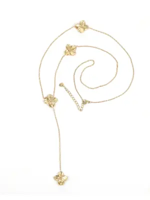 Rose en Camellia Ketting Aurelle