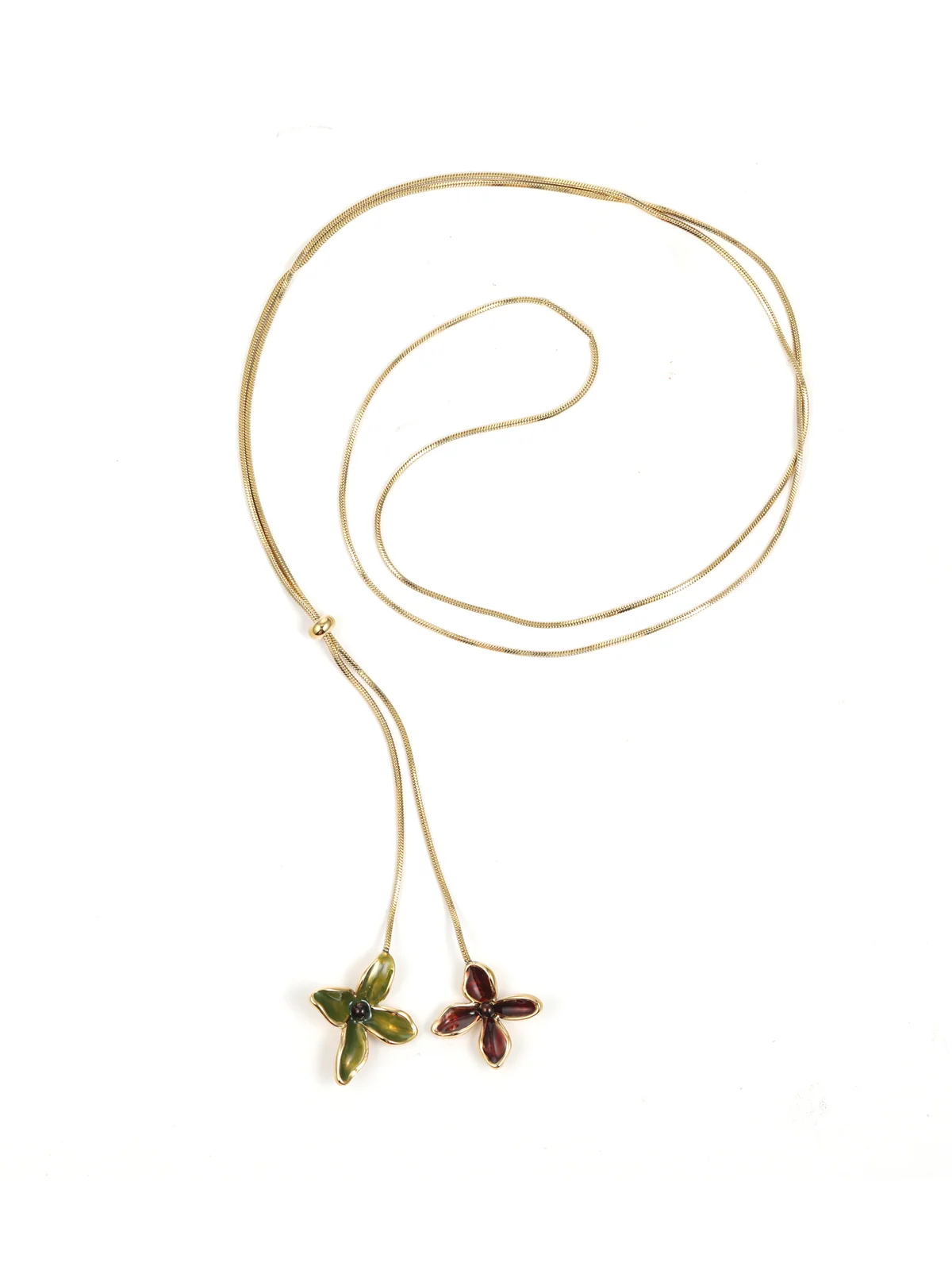 Rose en Camellia Ketting Lumi