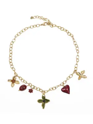 Rose en Camellia Ketting Veya